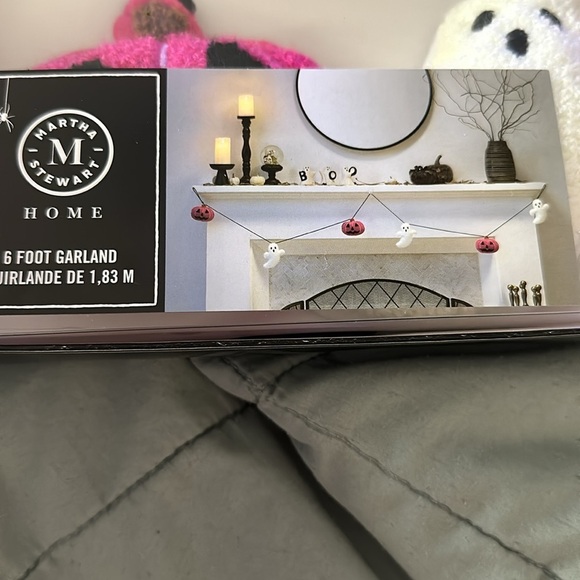 Martha Stewart Halloween Ghost and Pumpkin Garland - Picture 2 of 7